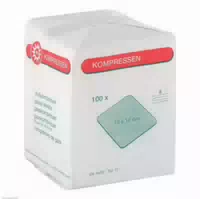 Mullkompressen 10x10cm 8 Fac