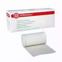Noba Idealbinde 10 Stück Elastisch Weiß 5 m X 6 cm