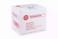 Noba Rudablock Dialysepflaster 2,5 cm X 8,5 cm Weiß Steril
