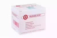 Noba Rudablock Dialysepflaster 2,5 Cm X 8,5 Cm Weiß Steril