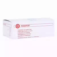 Noba Rudapor Fixierpflaster 2,5 Cm X 9,14 M, 12 Rollen, Weißes Vlies, Ohne Seitenscheiben