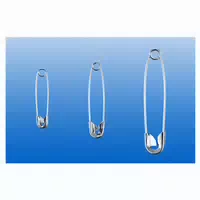 Noba Sicherheitsnadeln 6 mm X 34 mm 12 Stück