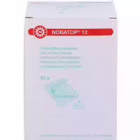 Noba Nobatop 12 Vliesstoffkompressen, 6 Fach, 7,5 X 7,5 Cm, 1 X 200er Pack 200 st