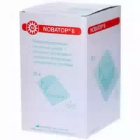 Nobatop Steril 8 Vliesstoffkompresse