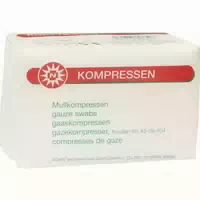 Mullkompressen 7,5x7,5 Cm Unsteril 8fach 100 St Kompressen