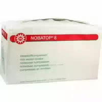 Noba Nobatop 8 Vliesstoffkompressen Unsteril Vierfach Gelegt, 10 X 20 Cm, 100 Stück