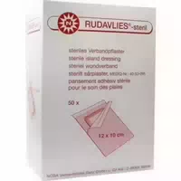 Rudavlies Steril Verbandpflaster 10x12 Cm 50 St Pflaster