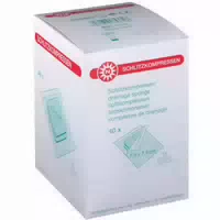 Nobamed Schlitzompressen 12fach 7,5 X 7,5 cm Steril