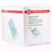 Noba Nobasorb Steril Saugkompressen, 10 X 20 cm 25 st