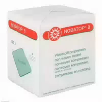 Nobatop 8 Kompressen 10x10cm