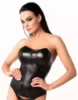 Corsagen Top „orgia Mysteria“ Im Powerwetlook