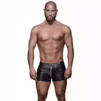 Noir Handmade Boxer Shorts Mit Reißverschluss