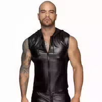 Noir Handmade Top Mit Kapuze