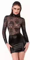 Minikleid Aus Blütenspitze