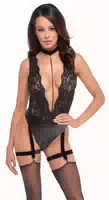 Straps Body „libido“ Im Feinen Material Mix