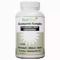 Nord Vital Glucosamin mit Veganes Chondroitin, Msm, Weihrauch und Hyaluronsäure