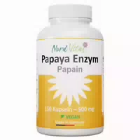 Papaya Enzym 150 Kapseln Hoch Papain Enzymaktivität 150 St
