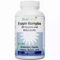 Enzym Komplex mit 23 Aktiven Inhaltsstoffen 180 st