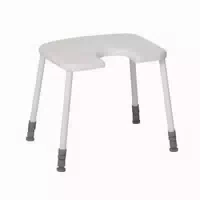 Nordic Duschhocker Heavy Xxl mit Intimausschnitt
