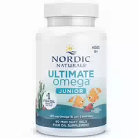 Nordic Naturals, Ultimate Omega 3 Jr für Kinder, Erdbeeraroma, mit Epa und Dha, Weichkapseln
