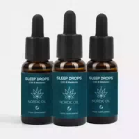 Schlaftropfen mit Hanf und Melatonin 30 ml Tropfen