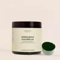 Spirulina Chlorella Pulver