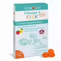 Norsan Omega 3 Fisk Jelly für Kinder Dragees