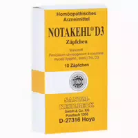 Notakehl D 3 Zäpfchen 10 St
