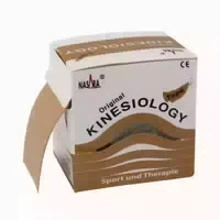 Nasara Kinesiologie Tape 5cm X 5m In Beige Natur Hautfarben 1 St