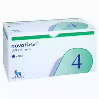 Novofine Nadeln 32 g 4 mm 100 st
