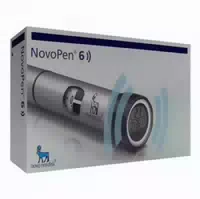 Novopen 6 Injektionsgerät Silber 1 St