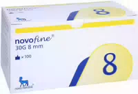 Novofine 8 Kanülen 0,30 X 8 mm 100 Kanülen