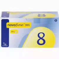 Novofine Nadeln 30 g 0,30x8 mm 100 st