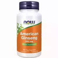 Now Foods, American Ginseng, 500mg