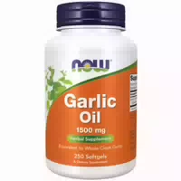 Now Foods, Garlic Oil, 1500mg