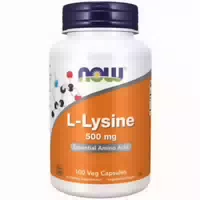 Now Foods, l Lysine, 500mg