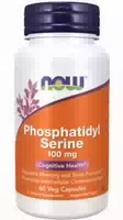 Now Foods Phosphatidylserin 100 mg