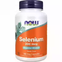 Now Foods Selen 200 Mcg