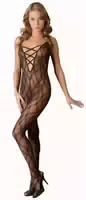 Catsuit aus Effekt Spitze