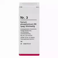Nr 3 Ferrum Phosphoricum D6 Spag Glückselig