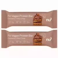 Nu3 Fit Vegan Protein Bar Cinnamon Choc Crisp