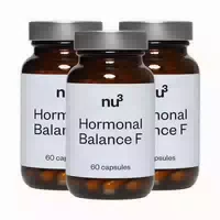 Nu3 Hormonal Balance F – mit Mönchspfeffer & Vitamin B6 zur Unterstützung der Weiblichen Hormontätigkeit