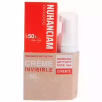 Nuhanciam Unsichtbare Creme Spf50 Reinigungs & Abschminkschaum Gratis