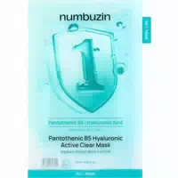 Numbuzin Nr 1 Pantothensäure B5 Hyaluron Active Clear Maske