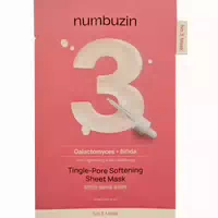Numbuzin Nr 3 Tingle Pore Porenverfeinernde Tuchmaske