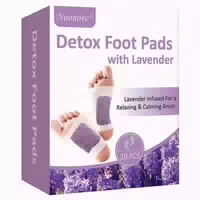 Detox Fußpflaster Vitalpflaster Fusspflaster, Lavendel Fusspflaster zur Entgiftung 20 st