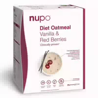 Nupo Diet Oatmeal Vanilla Red Berries 12 Portionen