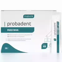 Nupure Probadent Max N44 und Vitamin D3 Pulver Beutel