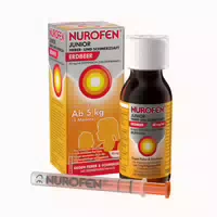 Nurofen Junior Fieber und Schmerzsaft Erdbeer 40mg ml Ibuprofen 100 ml