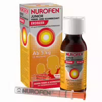 Nurofen Junior Fieber Und Schmerzsaft Erdbeer 40 Mg Jetzt 20 % Mit Dem Code Reckitt20 Sparen